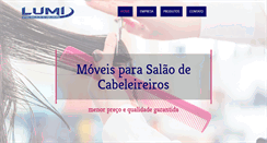 Desktop Screenshot of lumimoveis.com
